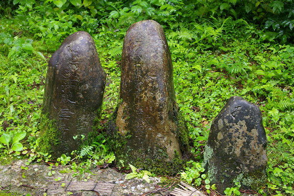 大明神沢草木塔